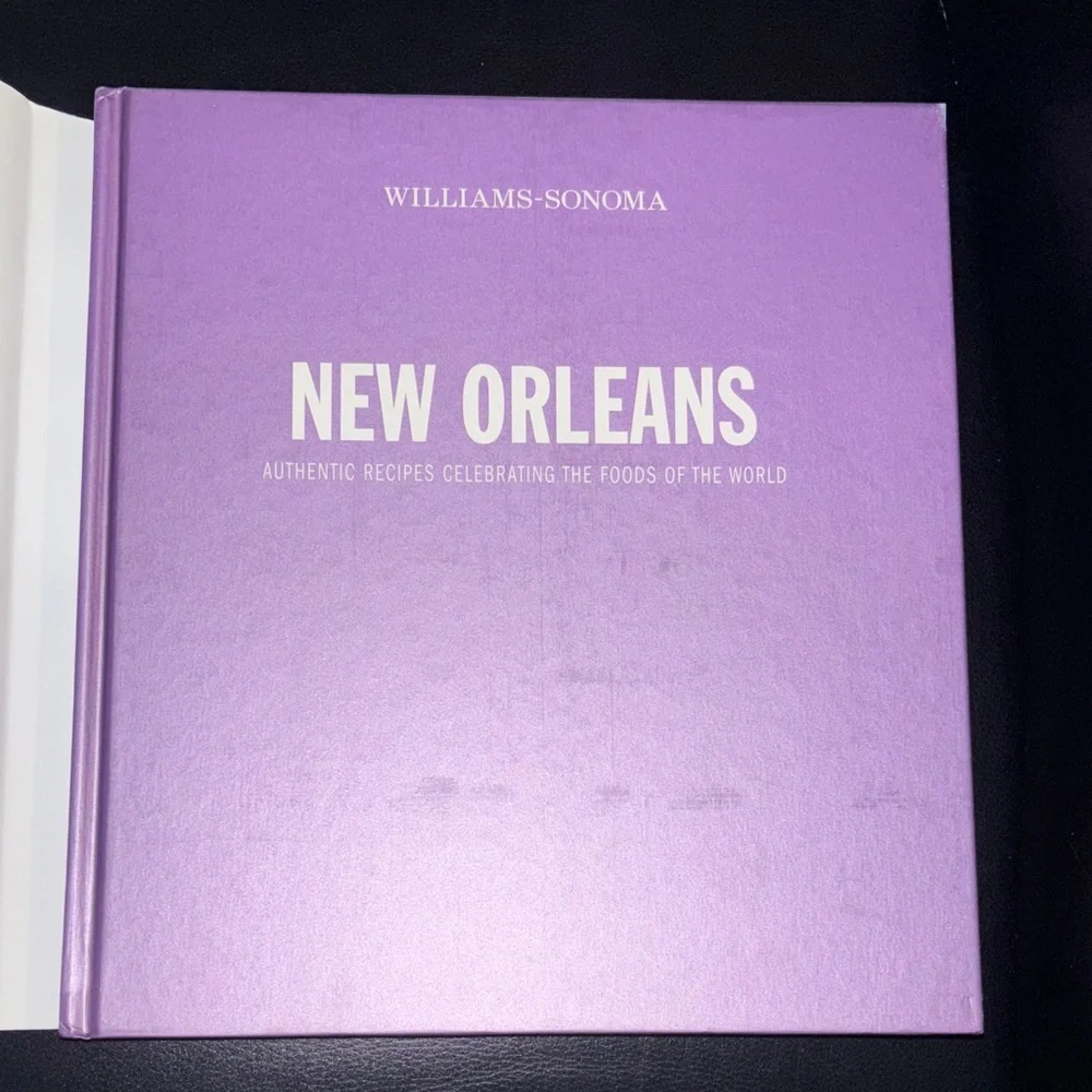 Williams Sonoma New Orleans Cookbook recipes over 175 pages